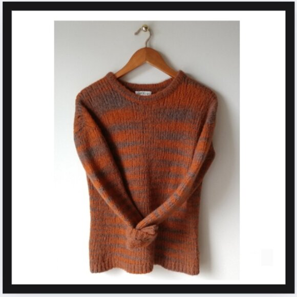 ORVIS Baby Alpaca Striped Sweater - Picture 1 of 3